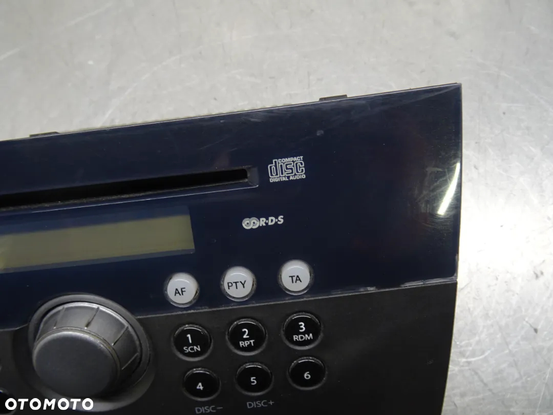 SUZUKI SWIFT IV MK6 1.3B RADIO + KOD 39101-62J1 PACR01 - 4