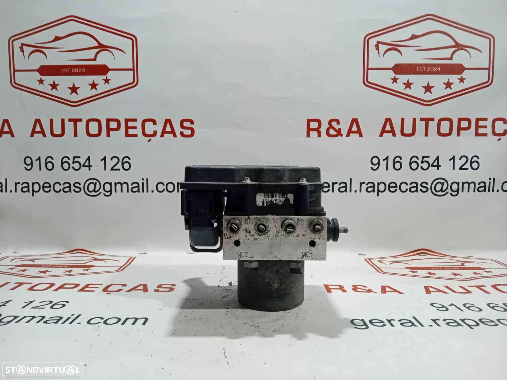 Módulo Abs Peugeot RCZ 0265251233 9666957480 Original - 1