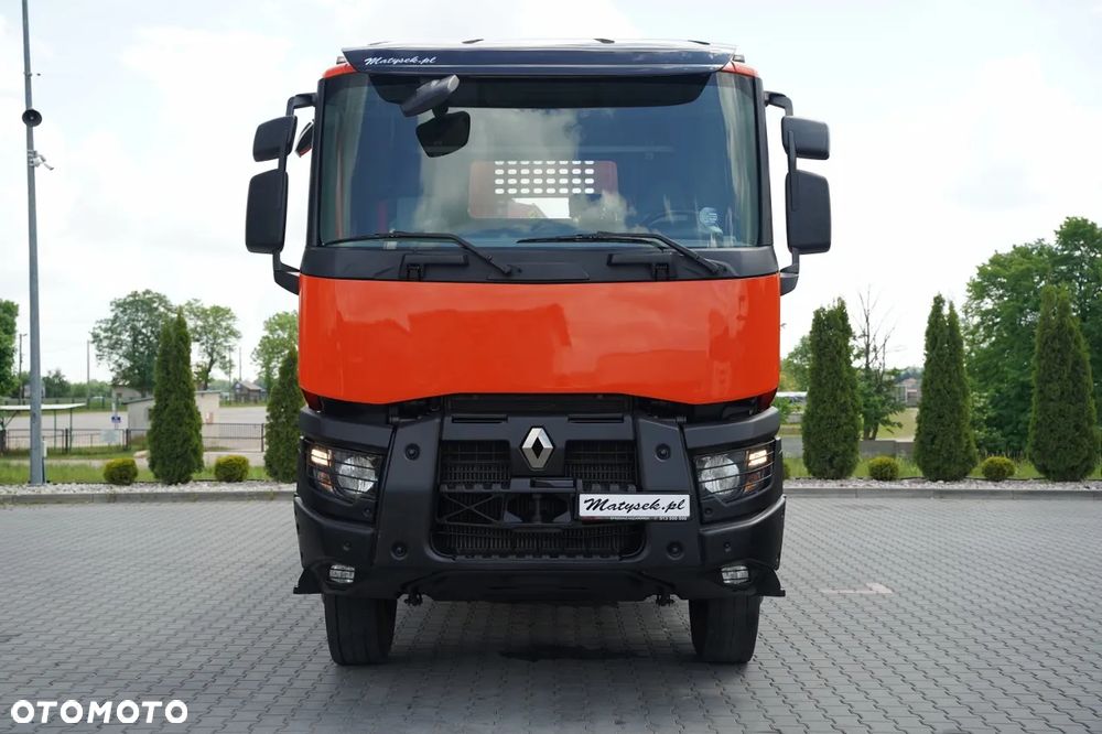 Renault C 430 / 6x4 / SKRZYNIOWY 6,5 M + HDS PALFINGER PK 18 002-EH C  / WYSÓW 12,5 M / STEROWANIE RADIOWE / ROTATOR / WIDŁY DO PALET - 12