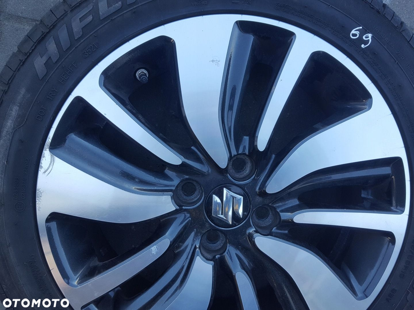 SUZUKI SWIFT MK8 17r- FELGA ALUMINIOWA 16 4X100 - 3