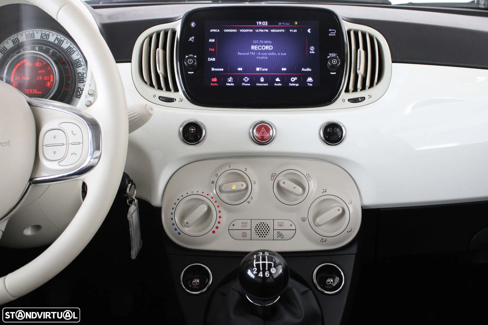 Fiat 500C 1.0 Hybrid Lounge - 8