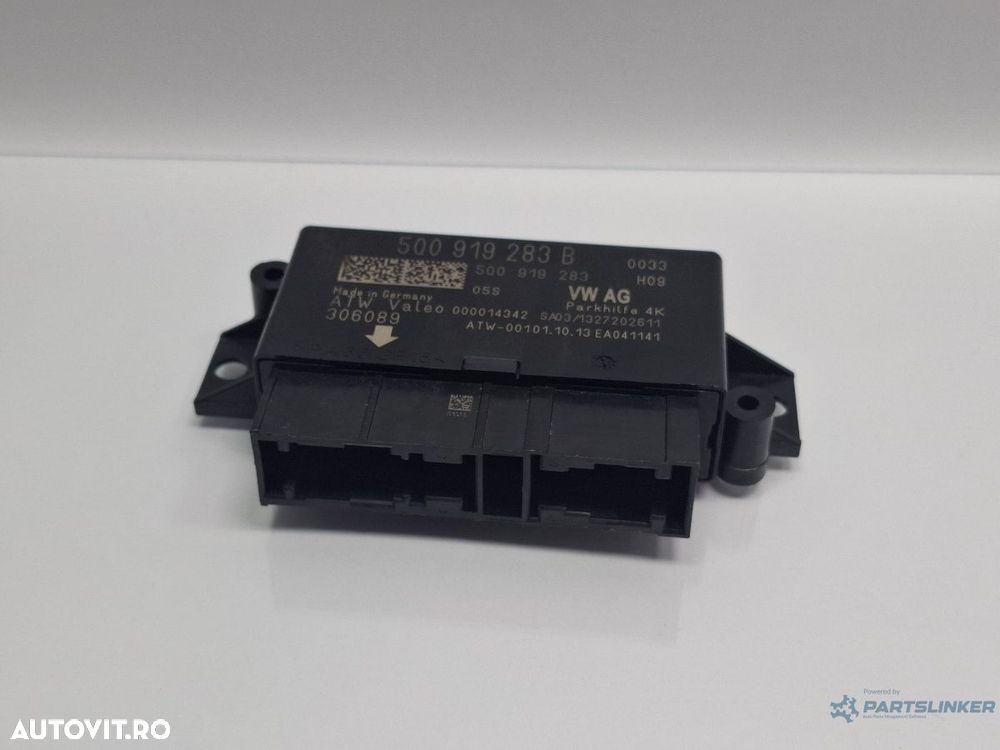 Modul senzor de parcare SKODA OCTAVIA Combi 5E5 2012 - > TDI CKFC, CRMB, CYKA Valeo 000014342 5Q0919283B - 1