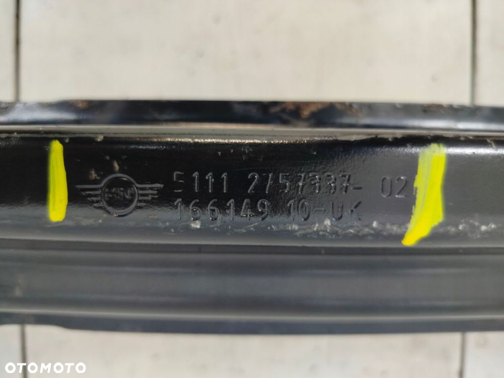 mini r57 09r- belka zderzaka przód przednia wzmocnienie - 9