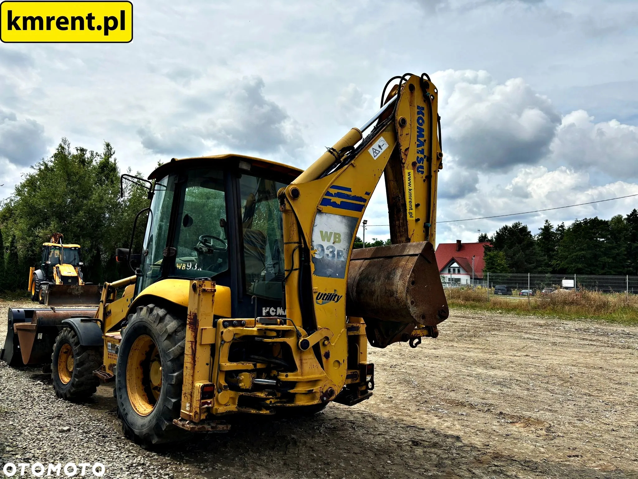 Komatsu WB 93R-5 KOPARKO-ŁADOWARKA 2005r. | JCB 3CX CAT 428 432 CASE 580 590 NEW HOLLAND 110 - 14