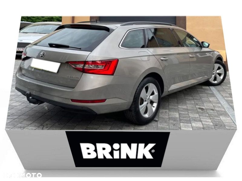 BRINK HAK HOLOWNICZY+MODUŁ13PIN +CZUJNIKI PARKTRONIC VOLKSWAGEN PASSAT B8 SEDAN+KOMBI+SKODA SUPERB 3 - 10