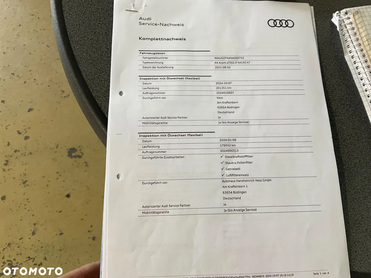 Audi A4 Avant 40 TDI quattro S tronic advanced - 40