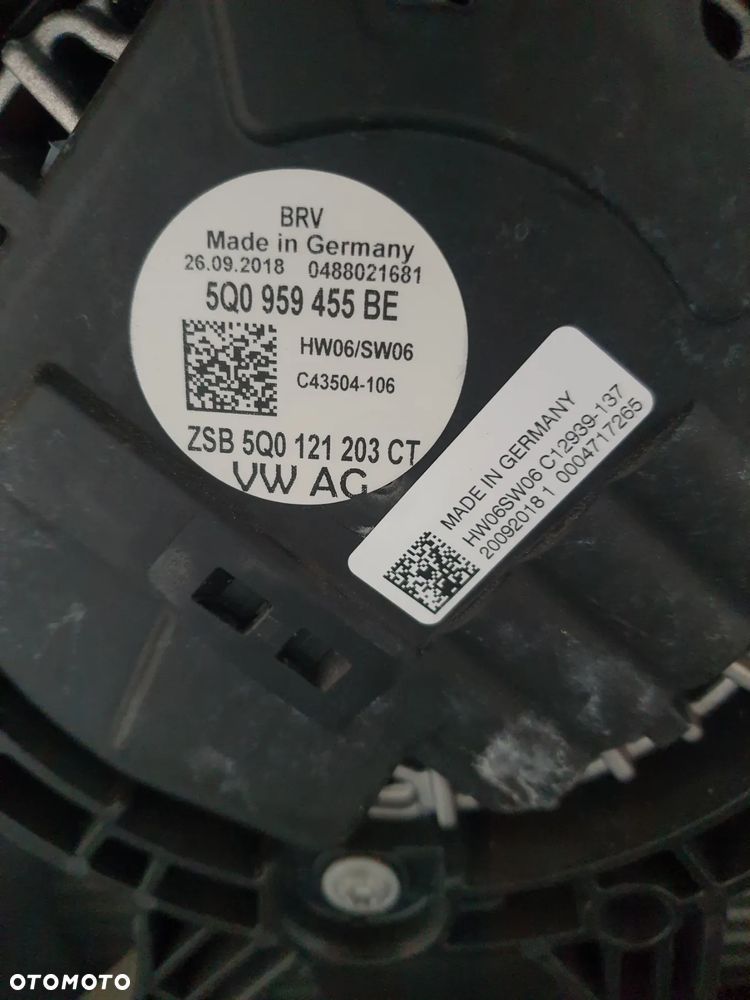 VW GOLF VII 7 GRILL ATRAPA PAS CHŁODNIC PRZEDNI CHŁODNICE WENTYLATOR WZMOCNIENIE CZOŁOWE  CHŁODNICE 2 0 TDI LAMPY PRZÓD LAMPA PRZEDNIE PRZEDNIA LEWA PRAWA LC9A BIAŁY PRZED LIFTOWY PRZED FL IDEALNY! POTESTOWY MINIMALNY PRZEBIEG! - 13