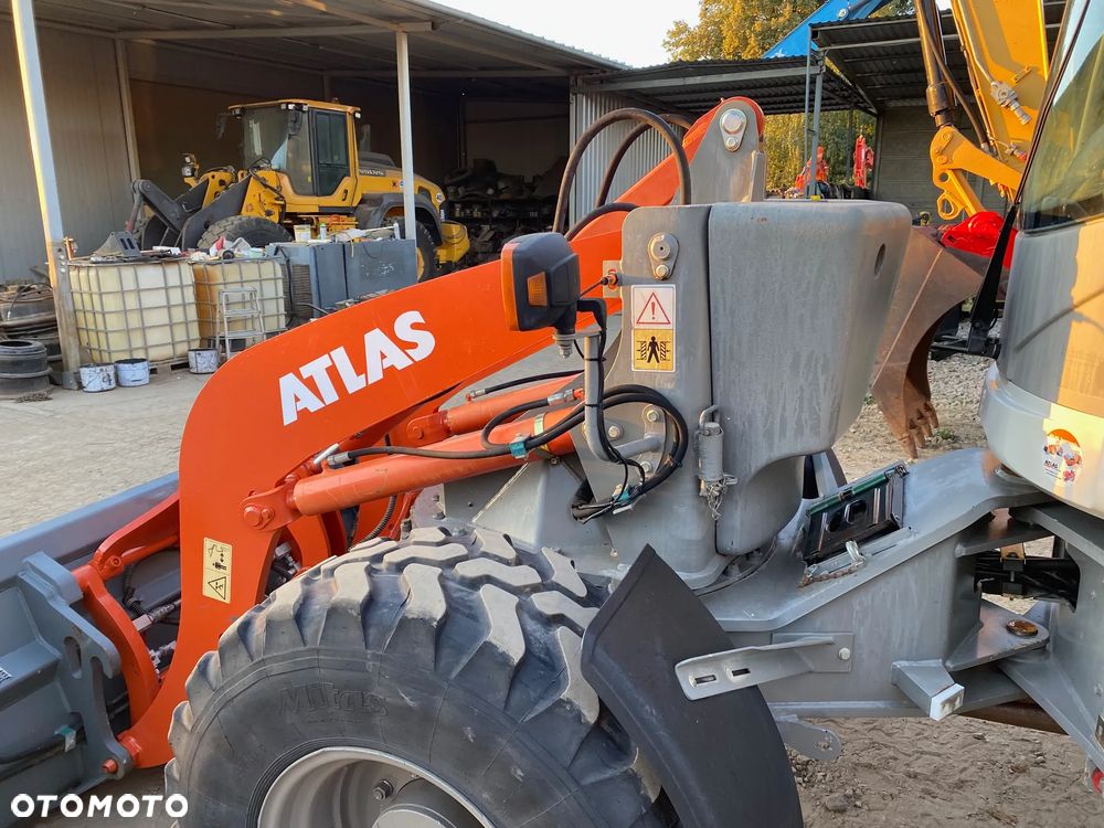 Atlas AR75S, 2014 ROK, WIEŻA OBROTOWA, ŁYŻKA OTWIERANA + WIDŁY, z NIEMIEC, - 20