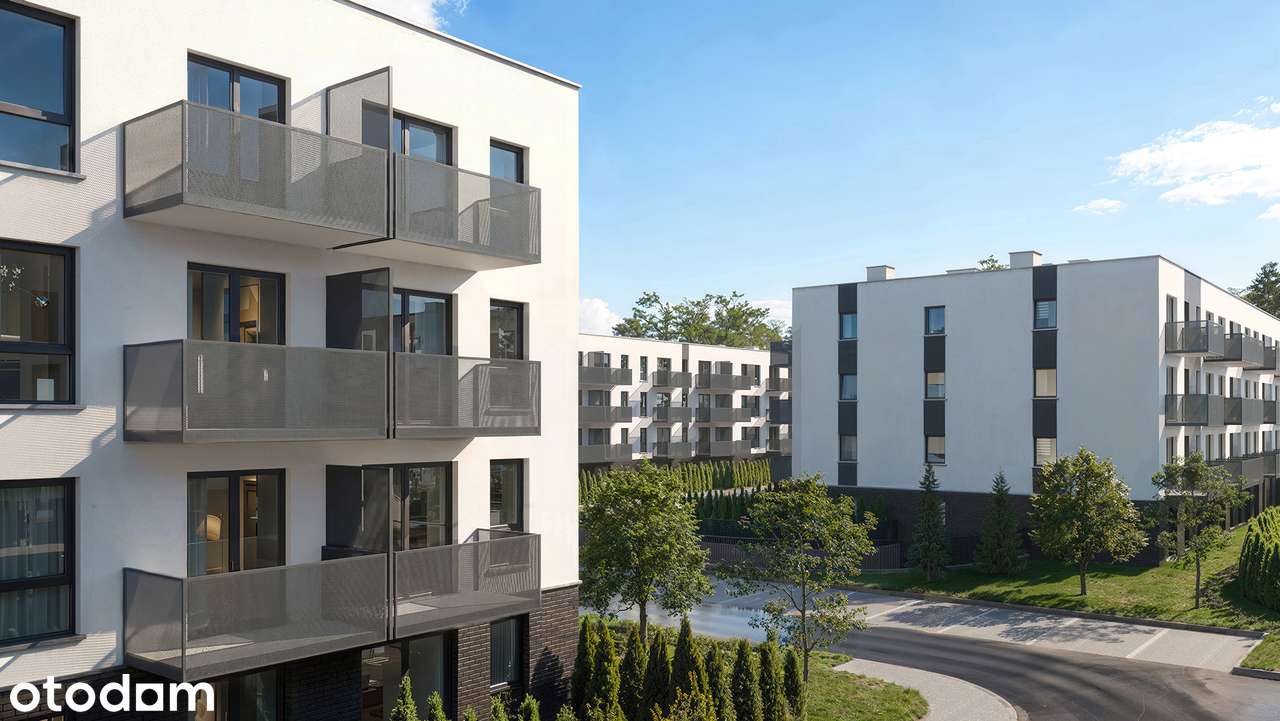 1-pokojowe mieszkanie 74m2 + 2 balkony