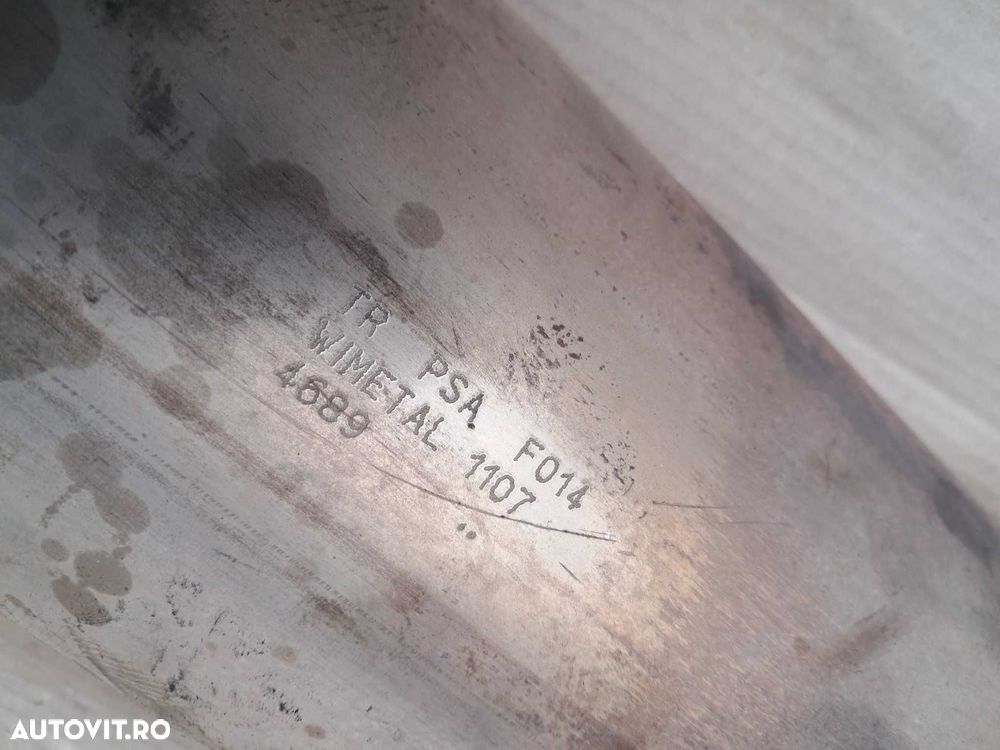 Peugeot 407, filtru de particule DPF, motor 2.0 D - 2