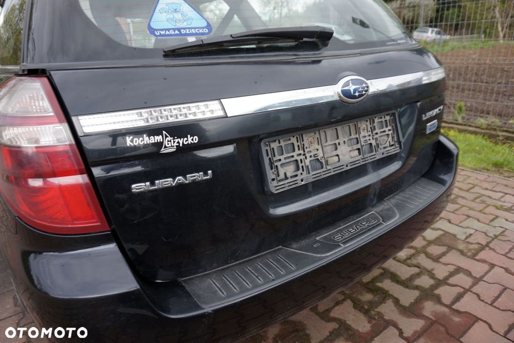KLAPA BAGAŻNIKA TYLNA LEGACY IV BP LIFT KOMBI 32J  CZARNY SUBARU 2006-2009 - 6