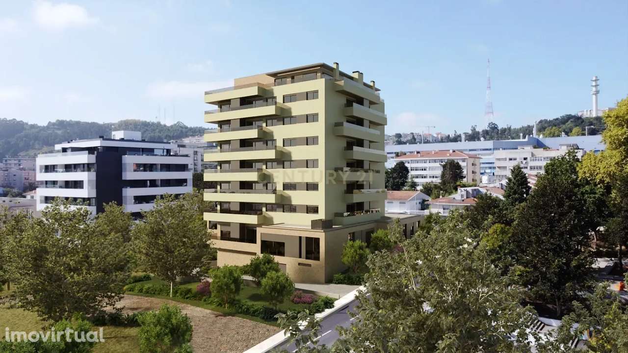 Moderno Apartamento T2 no Empreendimento Lavandeira Green Terrace, Vil - Grande imagem: 3/4