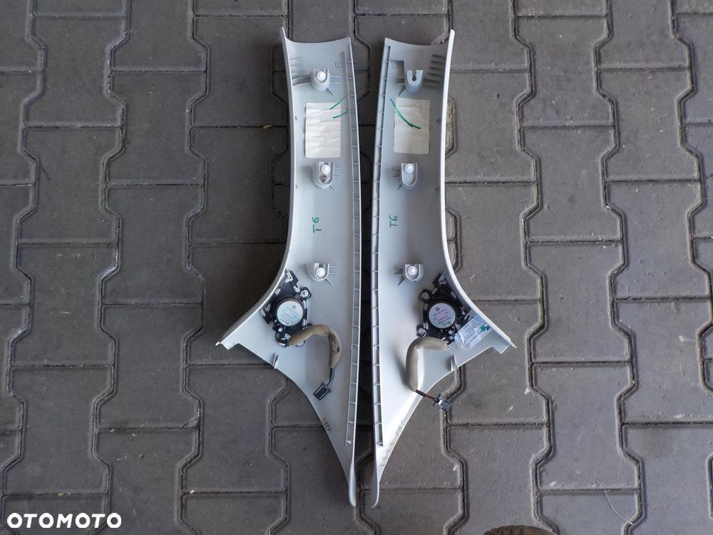 VW T6 PLASTIK OBUDOWA SŁUPKA A PRAWA LEWA GŁOŚNIK - 4