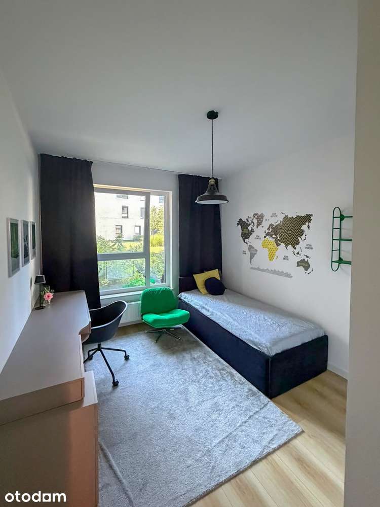3 pokoje z ogródkiem i tarasem-60m²-siłownia tylko dla mieszkańców