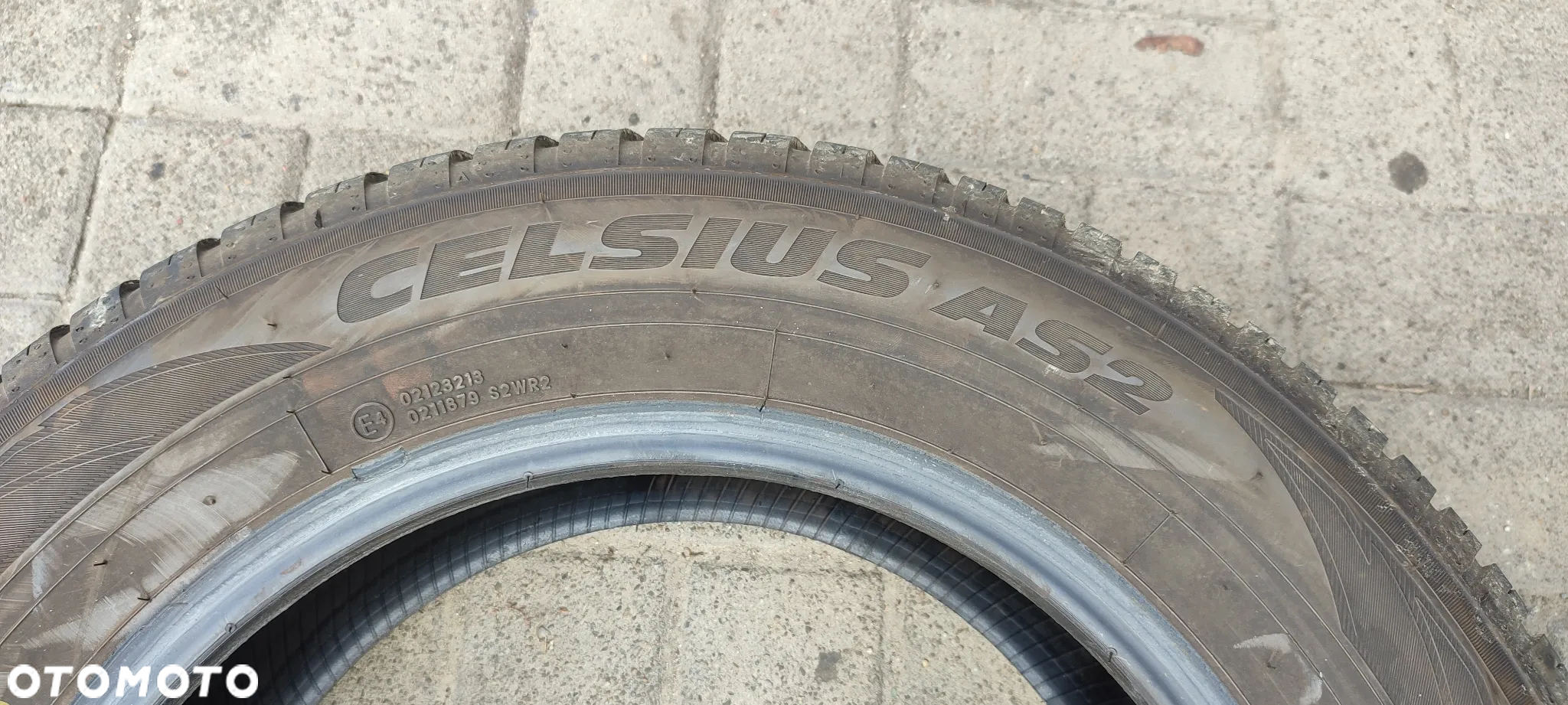 OPONY WIELOSEZONOWE 195/65R15 TOYO TIMES CELSIUS AS2 (1324) WIELOSEZONOWE 8mm 4 SZTUKI KOMPLET - 5