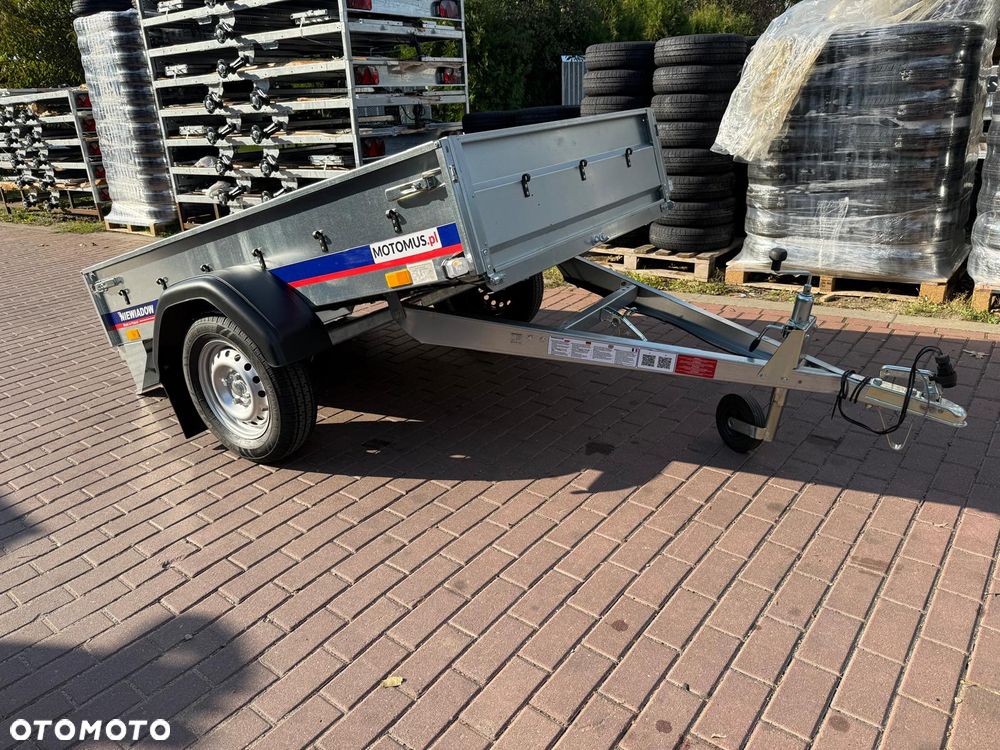 Niewiadów Przyczepa Niewiadów N421U 204x128x35cm 1 oś 750kg burty boczne 2mm Kraków MOTOMUS - 8