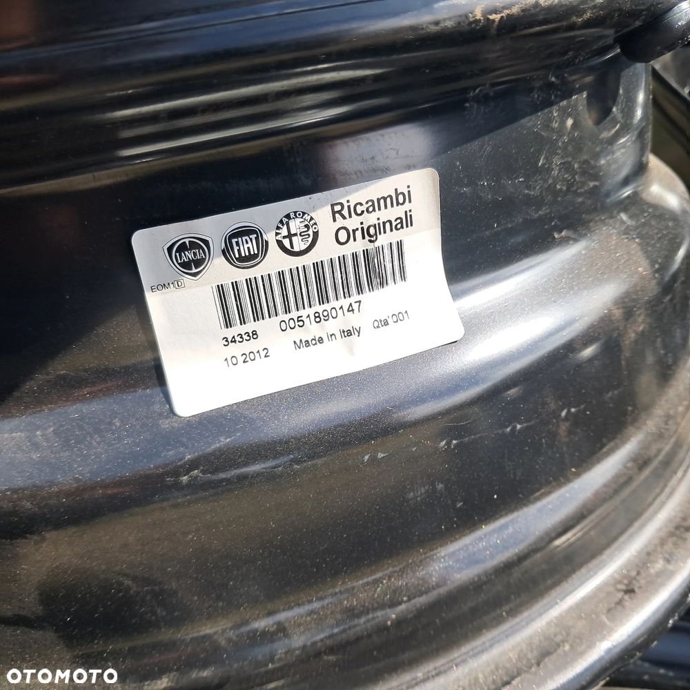 Felgi stalowe 4szt nowe oryginalne Fiat Tipo Doblo 500L Combo D 6jx16 et36,5  5x98 - 4