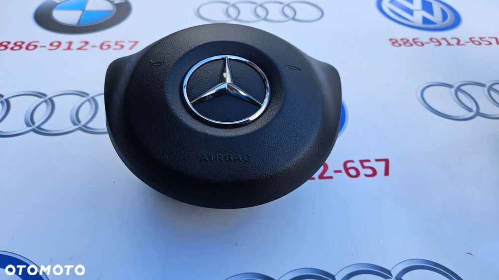 Mercedes GLC W253 X253 Kierownica AMG Łopatki A0004604003 Poduszka kierownicy Airbag IDEALNA - 7