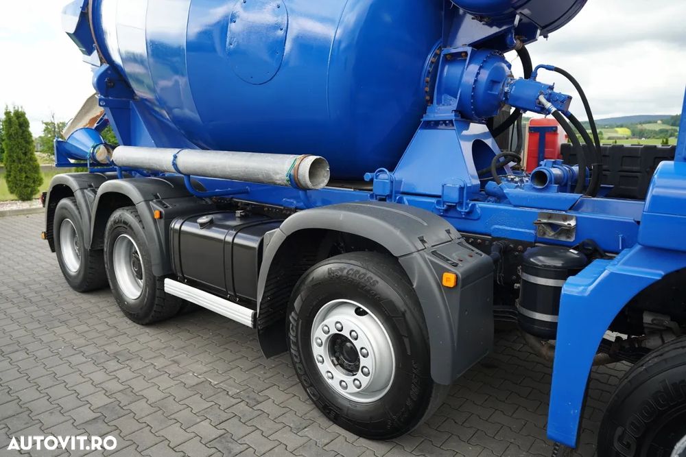 MAN TGS 35.400 / 8x4 / BETONIERĂ / IMER / BETONIERĂ 9 M3 / - 16