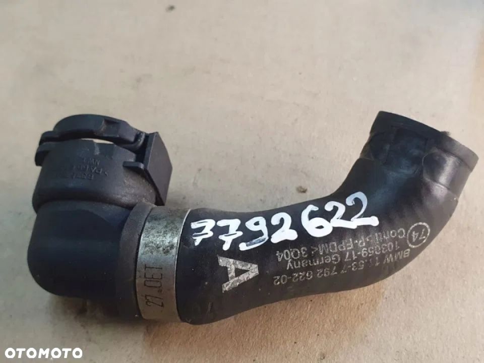 WĄŻ CHŁODNICZKI EGR Bmw e46 e53 e60 7792622 - 1