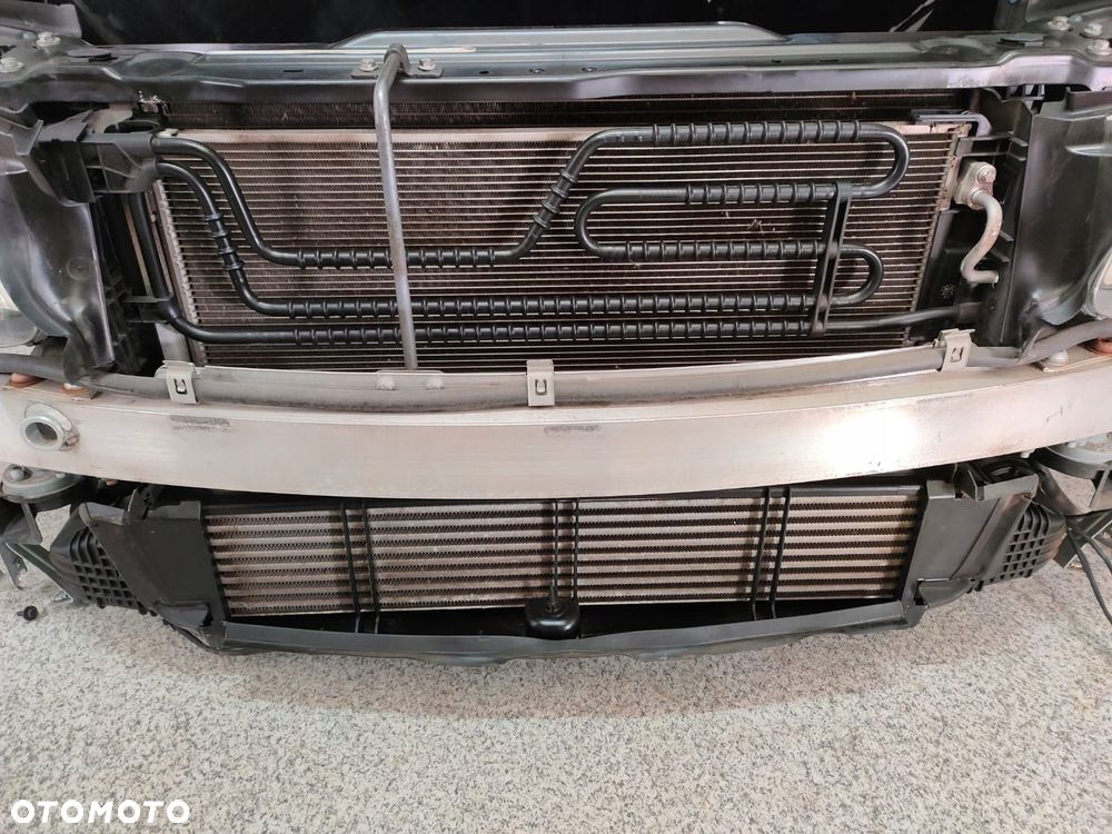 MERCEDES C W204 ZDERZAK AMG MASKA BŁOTNIK LAMPY BI XENON CHŁODNICE PAS - 10