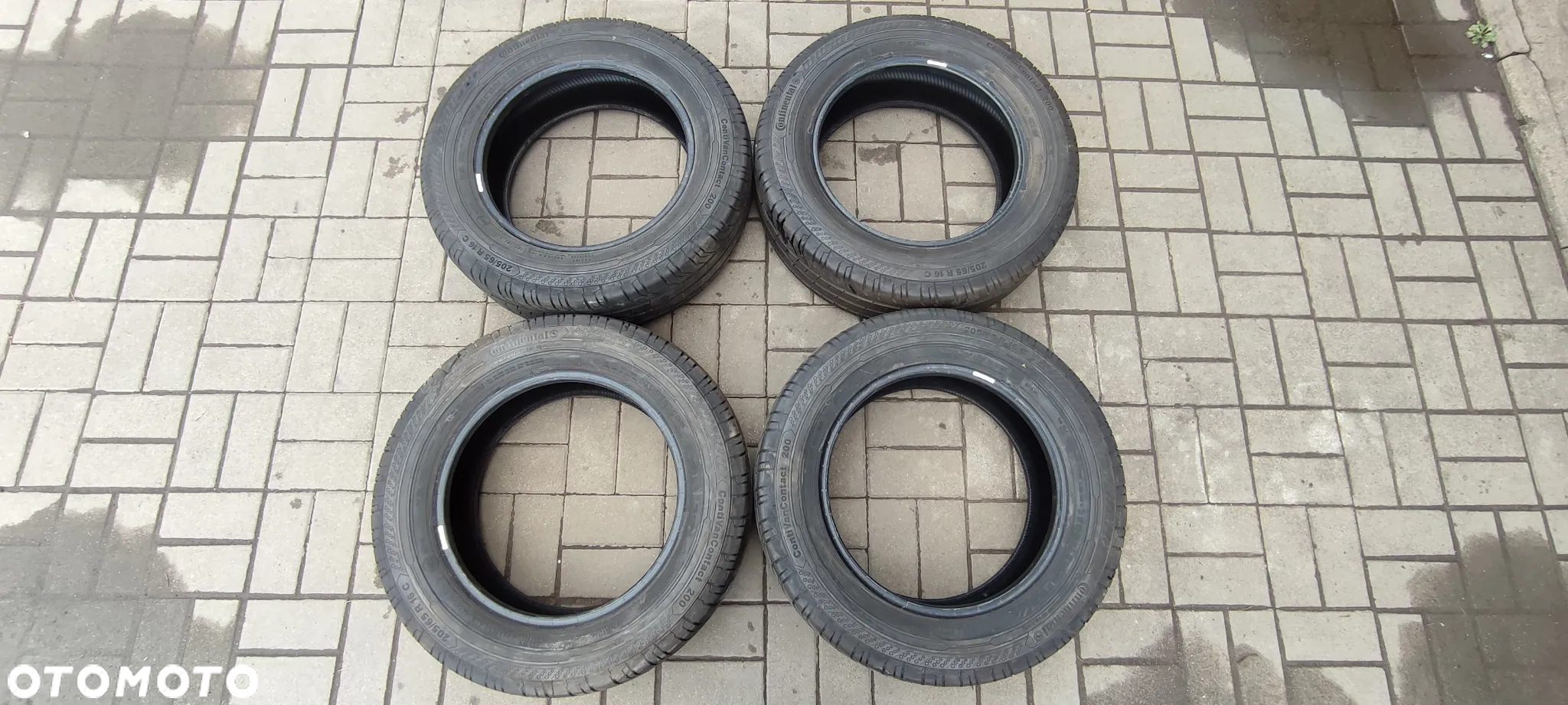 OPONY LETNIE 205/65R16C CONTINENTAL CONTIVANCONTACT 200 (3218) Komplet - 2