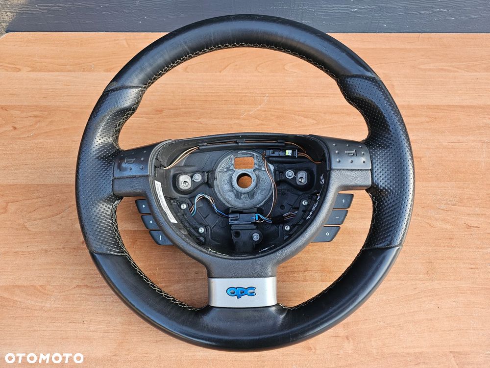 KIEROWNICA SKÓRA SKÓRZANA !!! OPC !!! OPEL MERIVA A MULTIFUNKCJA !!! ORYGINAŁ !!! - 1