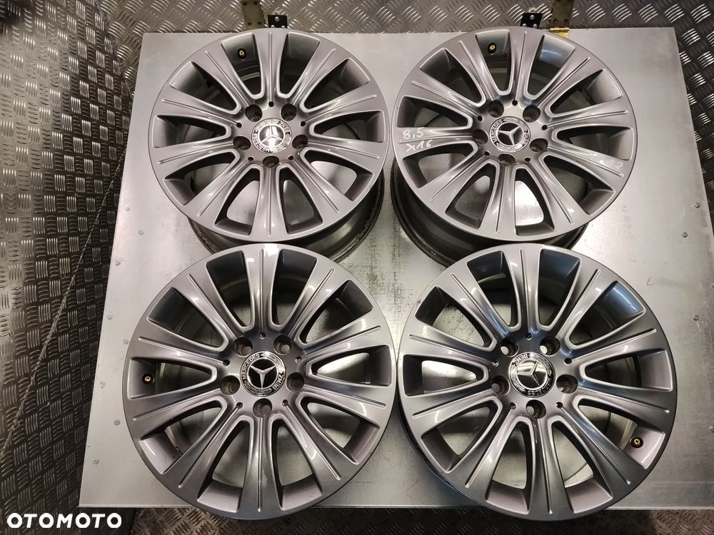 Felgi Mercedes E-klasa W212, W213,C-klasa W204, 8.5Jx16 et46 5x112 - 1