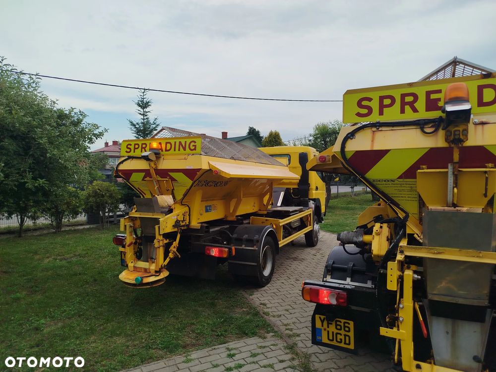 Mitsubishi Canter 6c18 Fuso 4x4 4wd gritter Pługo piaskarka Solarka komunalny 3.0 // 180KM //2016//48 000km// daily unimog Schmidt pfau rexter econ - 2