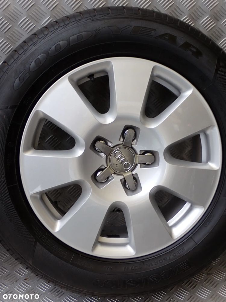 KOŁA FELGI ALUMINIOWE AUDI Q7 7,5JX18 ET 53 5X130  4L0601025BG  Z OPONAMI LATO  GOOD YEAR  235/60/18 - 6