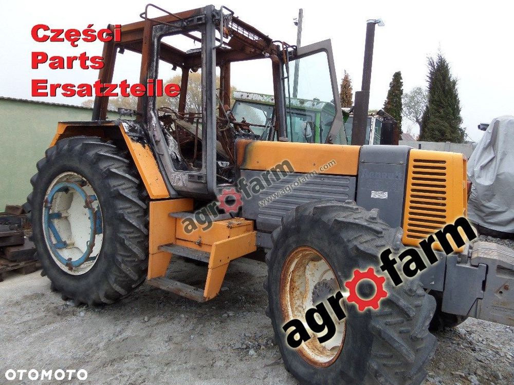 Renault 133-14 TX części, skrzynia biegów, oś - 1