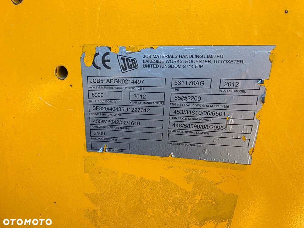 JCB 531-70 AGRI - 20