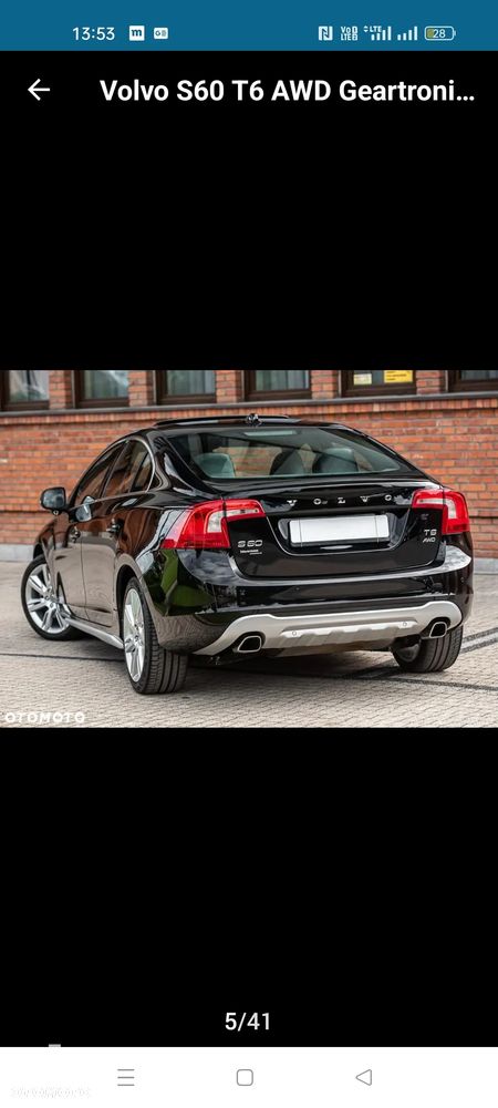 Volvo S60 T6 AWD Geartronic Summum - 6