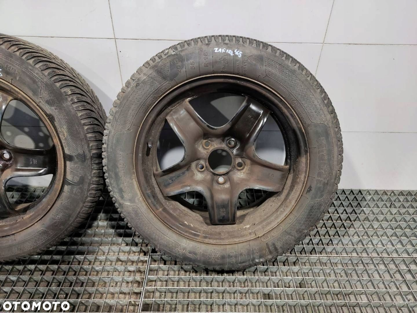 4X FELGI KOŁA STRUKTURALNE KOMPLET R16 5X110 ET39 - OPEL ZAFIRA B 2008r - 4