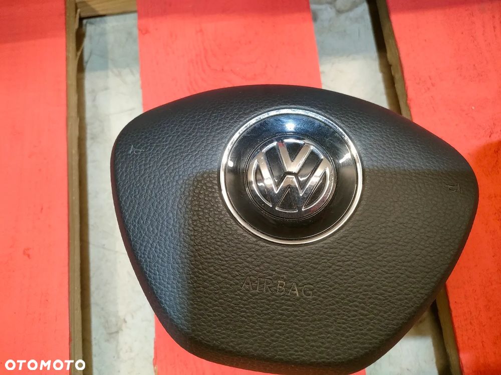 VW VOLKSWAGEN TOURAN 2016- DESKA ROZDZIELCZA konsola kokpit pulpit poduszki airbag pasy KOMPLET ORYGINALNY - 4