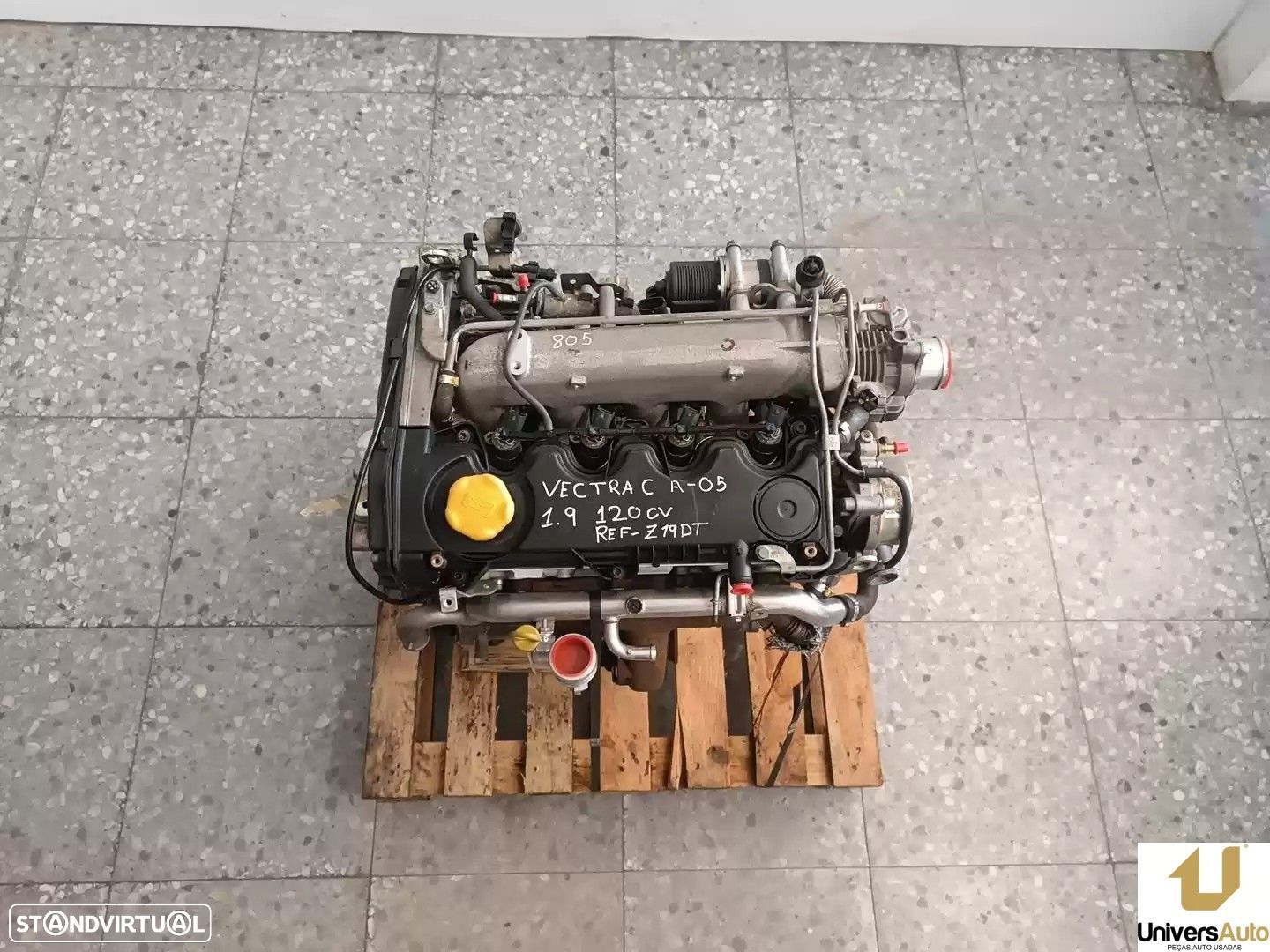 MOTOR COMPLETO OPEL VECTRA C 2005 -Z19DT - 1