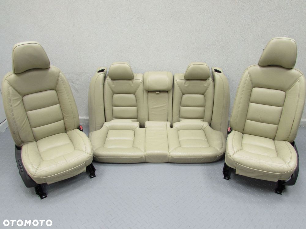 VOLVO S80 II 06-16 FOTELE KANAPA SKORA KOMPLET PODGRZEWNE - 2