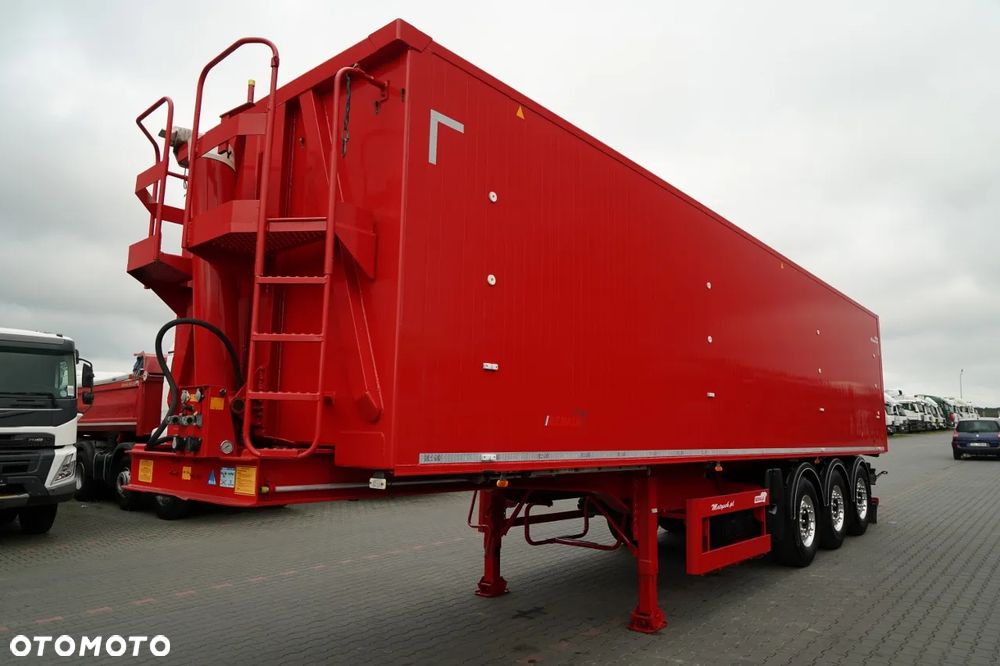 Benalu WYWROTKA 56 m3 / ALUMINIOWA / OŚ PODNOSZONA / SAF / ALUFELGI / - 3