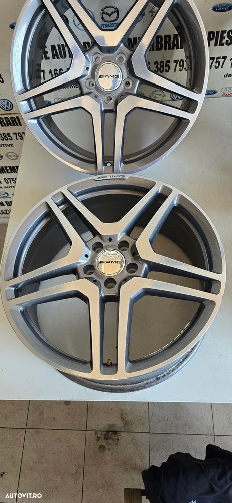 Jante AMG R20 Mercedes S-Class W221 CL W216 S63 S65 AMG 2 Latimi Noi Noute A2214013102 A2214013202 - 4