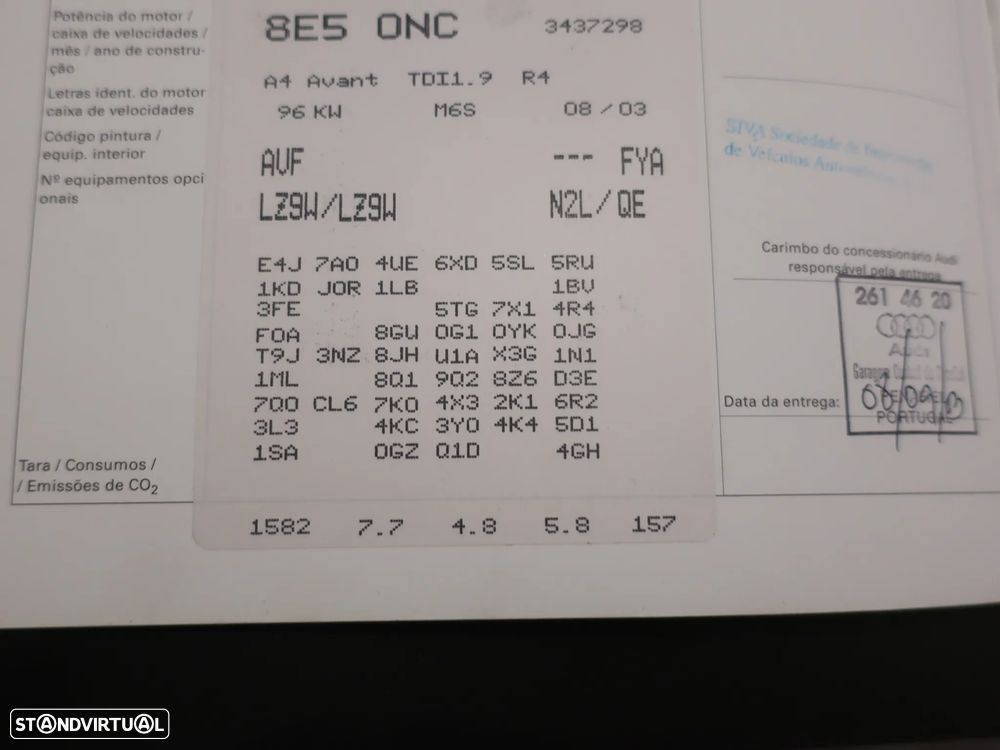Audi A4 Avant 1.9 TDI m6 S-Line - 26