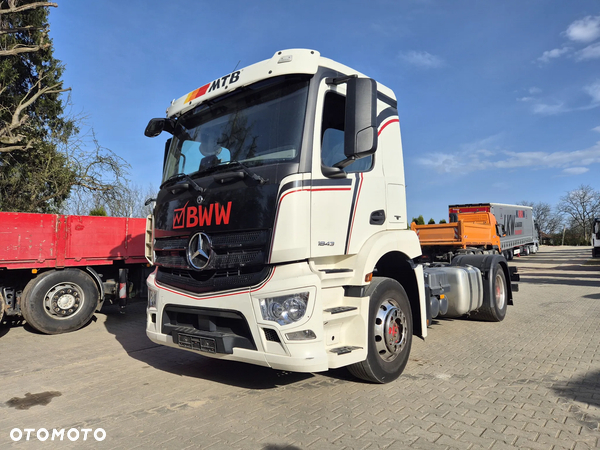 Mercedes-Benz Antos 1843 Euro 6/ Rama do zabudowy 4x2 / Niski/ Dzienny/  Beczka/ Beczkowóz/ Asenizacyjny/ Cysterna/ Wuko/ Hakowiec/ HDS/ Wywrotka/ Specjalny/ Sprowadzony z Niemiec !