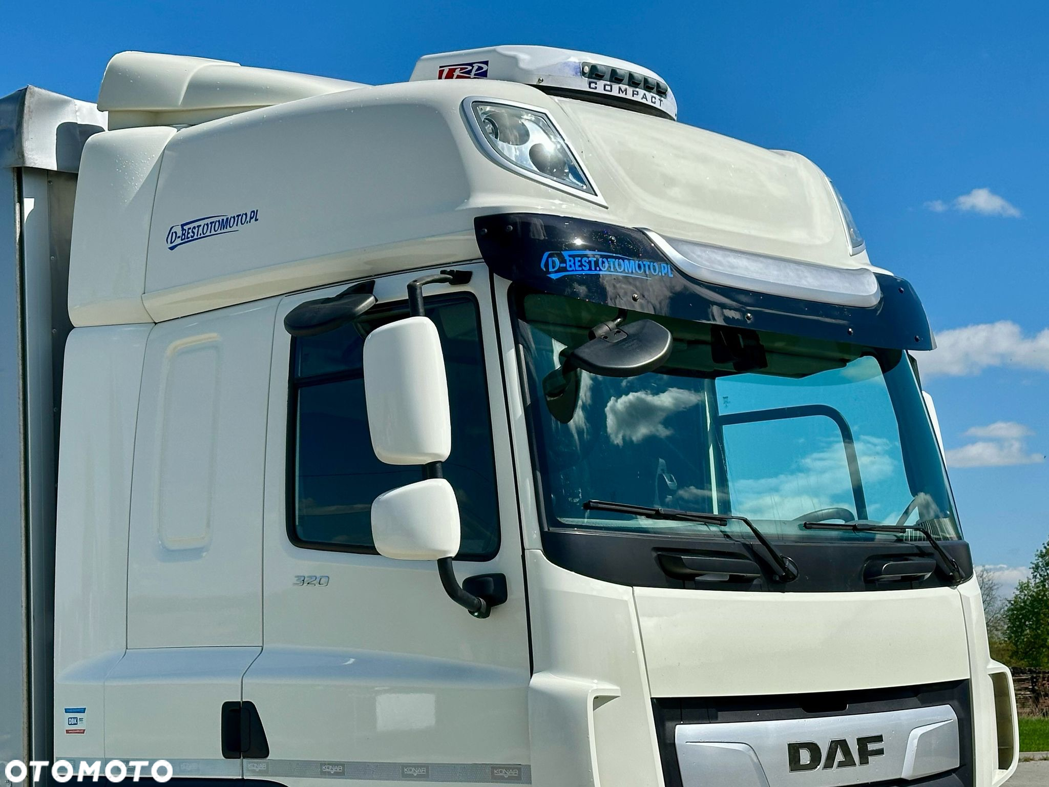 DAF CF 320 / FIRANKA / 21 EUROPALET / SYPIALKA / AUTOMAT / KLIMA POSTOJOWA / 2021 ROK - 9