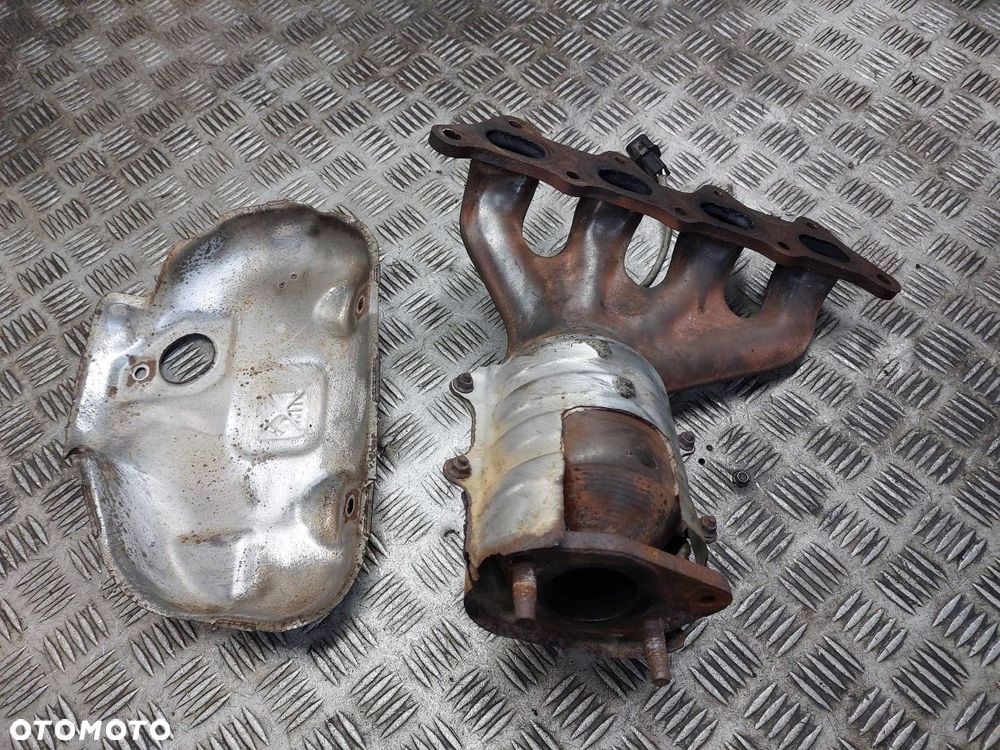 KOLEKTOR WYDECHOWY + KATALIZATOR PUSTY LANCER VII 1.6 16V 0ZA609-M1 - 5