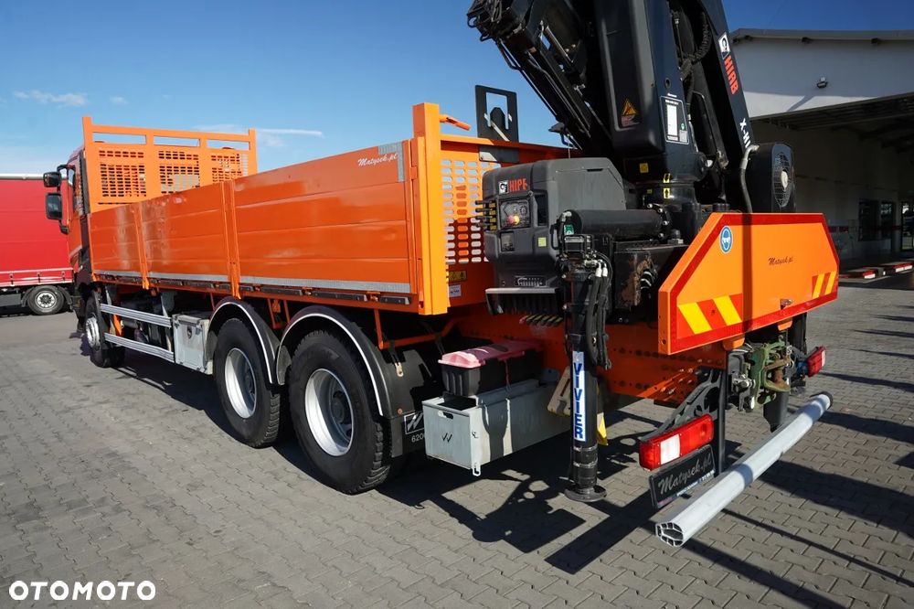Renault C 430 / 6x4 / SKRZYNIOWY 6,8 M + HDS HIAB 188 ES-4 / WYSÓW 12,5 M / STEROWANIE RADIOWE  / ROTATOR - 16