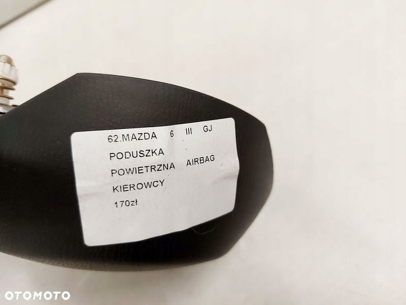 mazda 6 vi gj poduszka powietrzna airbag kierowcy kierownicy - 4