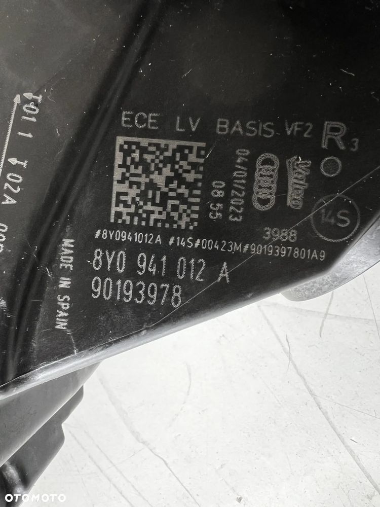 ORG LAMPA REFLEKTOR PRAWA PRZEDNIA FULL LED AUDI A3 8Y 8Y0941012A - 3