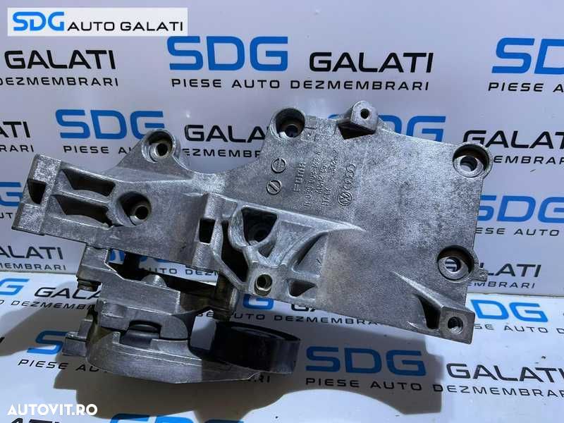 Suport Accesorii Rola Intinzatoare Motor Alternator VW Touran 1.9 TDI BLS BKC BRU BXE BXF BXJ 2003 - 2010 Cod 03G903143A 03G903315 [V0720] - 6