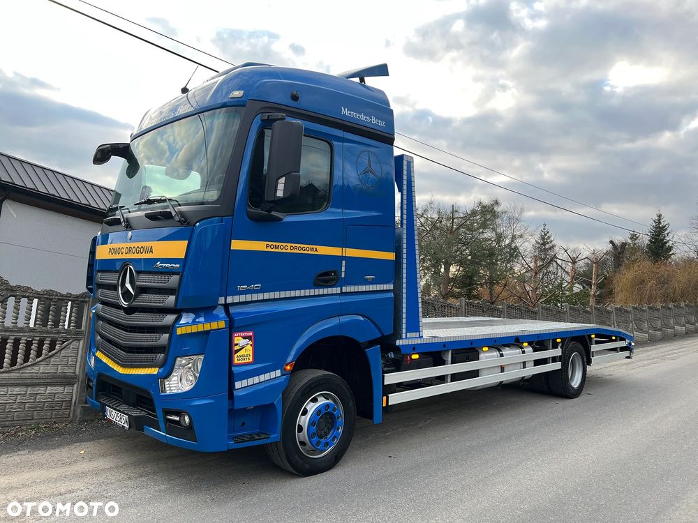 Mercedes-Benz ACTROS 1840 | MP4 | Euro 6 | 4x2 | Nowa Zabudowa | Autolaweta 7,80m | Xenon | Klimatyzacja Postojowa | z Niemiec | Pomoc Drogowa | Stan PERFEKCYJNY | - 10