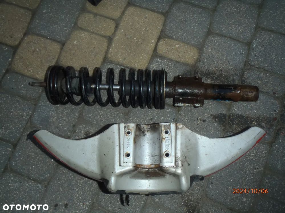 błotnik nadkole amortyzator sprężyna ligier pulse 4 Melex Ligier Pulse 4 elektryk - 2