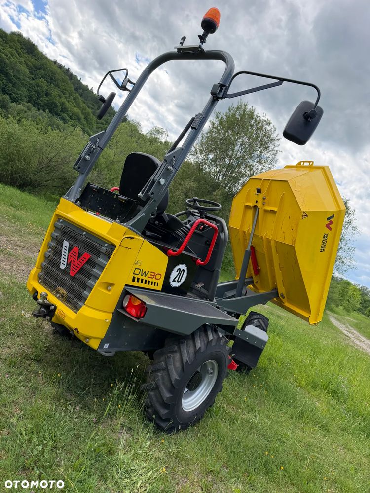 Wacker Neuson DW30 Wozidło Budowlane-Rolnicze 3 tony. 4x4. OBROTOWA koleba 415 mtg .2023 rok. Jak nówka z salonu. Yanmar silnik. Z upadłości Norweskiej. Pełne sterowanie dżojstik REWERS HYDROSTATIC. Opony zero zużycia. Aktualna DEKRA BMWT. Pełny Oryginał Fabryczny Lakier w każdym miejscu! Ani deka luzu wycieku. Oswietlenie Full. Szybka wolna jazda. WIELKA OKAZJA. Hak kulka. wszystkie opony 2021 rok. Wielka Okazja! - 17